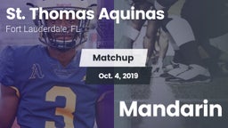 Matchup: St Thomas Aquinas vs. Mandarin 2019