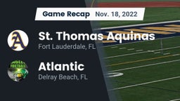 Recap: St. Thomas Aquinas  vs. Atlantic  2022