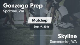 Matchup: Gonzaga Prep High vs. Skyline   2016