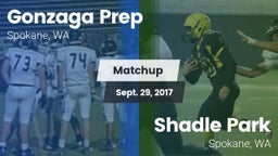 Matchup: Gonzaga Prep High vs. Shadle Park  2017