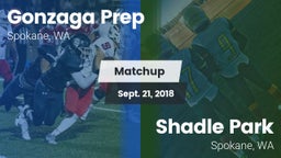 Matchup: Gonzaga Prep High vs. Shadle Park  2018