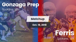 Matchup: Gonzaga Prep High vs. Ferris  2018