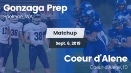 Matchup: Gonzaga Prep High vs. Coeur d'Alene  2019