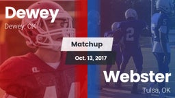 Matchup: Dewey  vs. Webster  2017