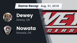 Recap: Dewey  vs. Nowata  2018