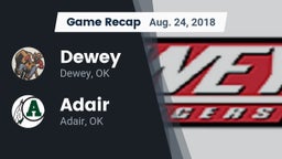 Recap: Dewey  vs. Adair  2018
