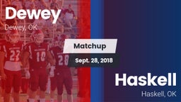 Matchup: Dewey  vs. Haskell  2018