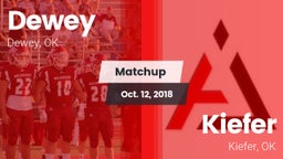 Matchup: Dewey  vs. Kiefer  2018