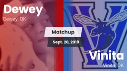 Matchup: Dewey  vs. Vinita  2019