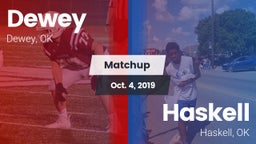 Matchup: Dewey  vs. Haskell  2019