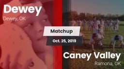 Matchup: Dewey  vs. Caney Valley  2019
