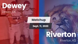 Matchup: Dewey  vs. Riverton  2020