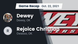 Recap: Dewey  vs. Rejoice Christian  2021
