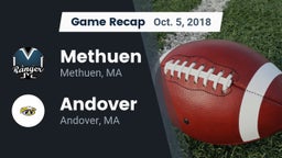 Recap: Methuen  vs. Andover  2018