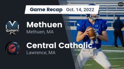 Recap: Methuen  vs. Central Catholic  2022