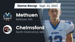 Recap: Methuen  vs. Chelmsford  2023