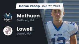 Recap: Methuen  vs. Lowell  2023