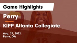 Perry  vs KIPP Atlanta Collegiate Game Highlights - Aug. 27, 2022