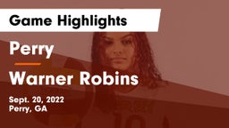 Perry  vs Warner Robins   Game Highlights - Sept. 20, 2022