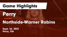 Perry  vs Northside-Warner Robins Game Highlights - Sept. 26, 2023
