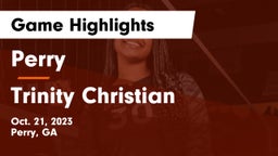 Perry  vs Trinity Christian  Game Highlights - Oct. 21, 2023