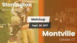 Matchup: Stonington High vs. Montville  2017