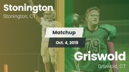 Matchup: Stonington High vs. Griswold  2019