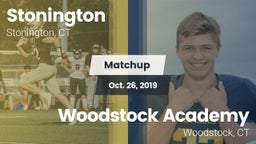 Matchup: Stonington High vs. Woodstock Academy  2019
