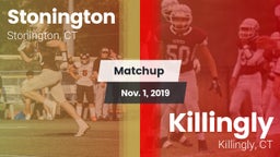 Matchup: Stonington High vs. Killingly  2019