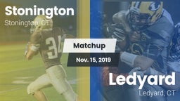 Matchup: Stonington High vs. Ledyard  2019