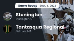 Recap: Stonington  vs. Tantasqua Regional  2022