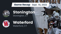 Recap: Stonington  vs. Waterford  2022