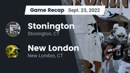 Recap: Stonington  vs. New London  2022