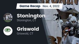 Recap: Stonington  vs. Griswold  2022