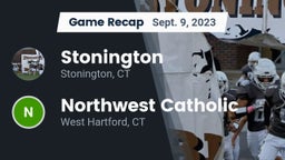 Recap: Stonington  vs. Northwest Catholic  2023