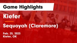 Kiefer  vs Sequoyah (Claremore)  Game Highlights - Feb. 25, 2023