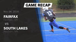 Recap: Fairfax  vs. South Lakes  2016