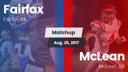 Matchup: FHS vs. McLean  2017