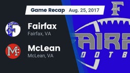 Recap: Fairfax  vs. McLean  2017