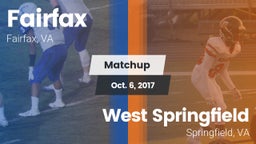 Matchup: FHS vs. West Springfield  2017