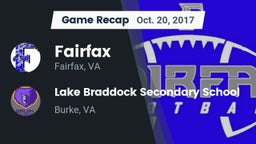 Recap: Fairfax  vs. Lake Braddock Secondary School 2017
