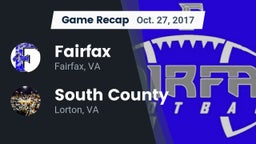 Recap: Fairfax  vs. South County  2017