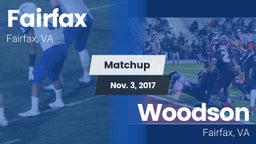 Matchup: FHS vs. Woodson  2017