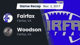 Recap: Fairfax  vs. Woodson  2017