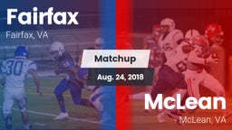 Matchup: FHS vs. McLean  2018