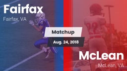 Matchup: FHS vs. McLean  2018