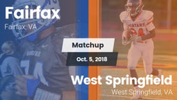 Matchup: FHS vs. West Springfield  2018