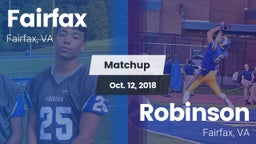 Matchup: FHS vs. Robinson  2018