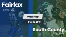 Matchup: FHS vs. South County  2018