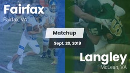 Matchup: FHS vs. Langley  2019